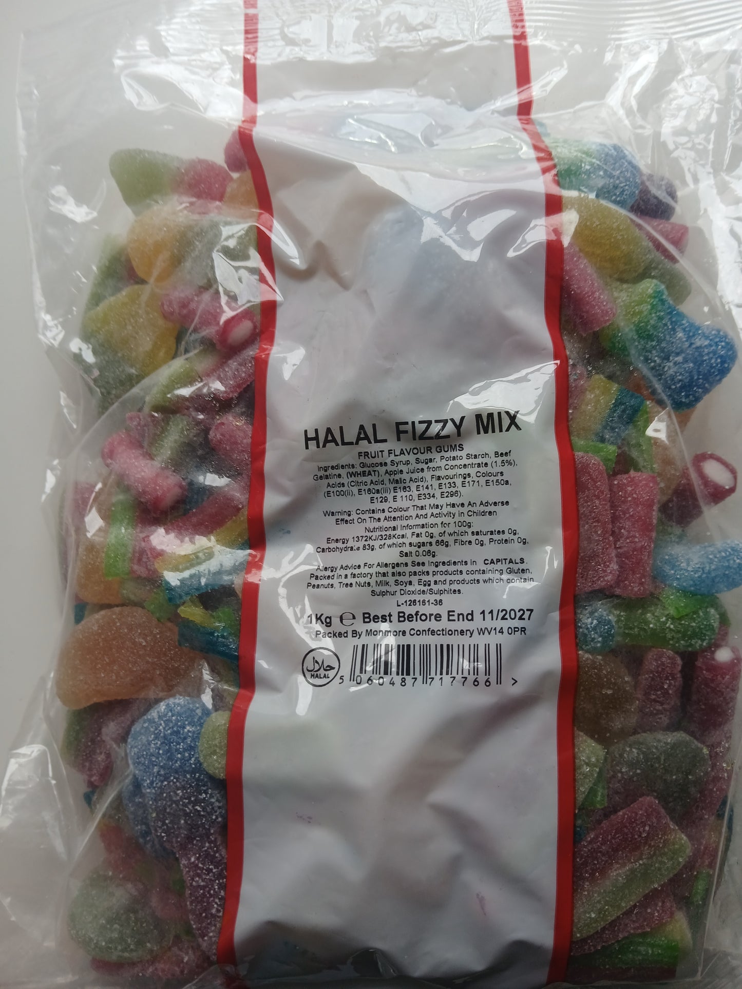 Halal fizzy mix
