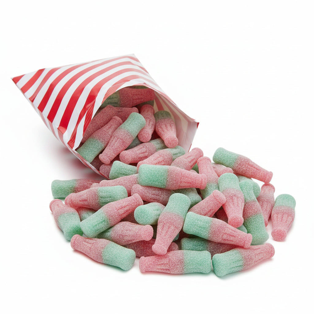 Bebeto mini fizzy bubblegum bottles