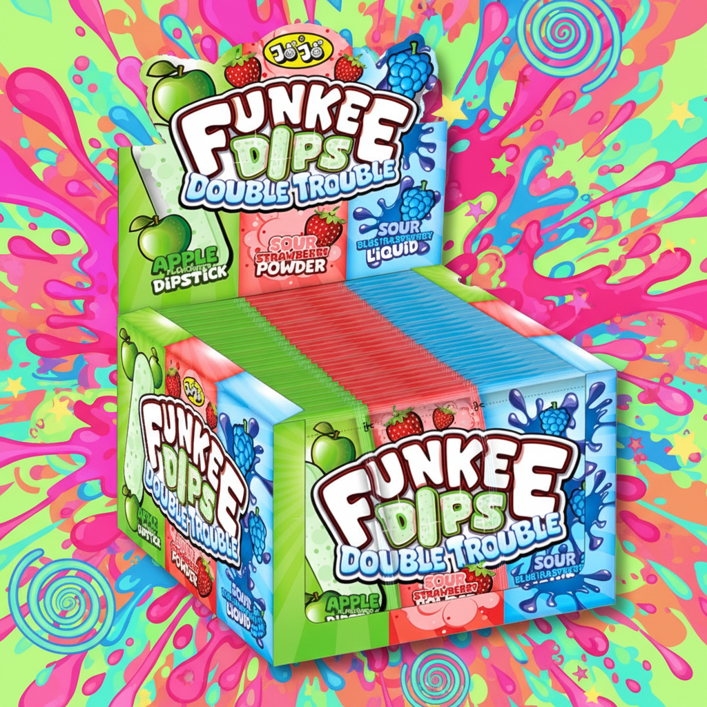 Funkee dips double trouble