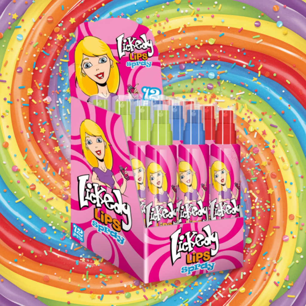Lickedy lips spray
