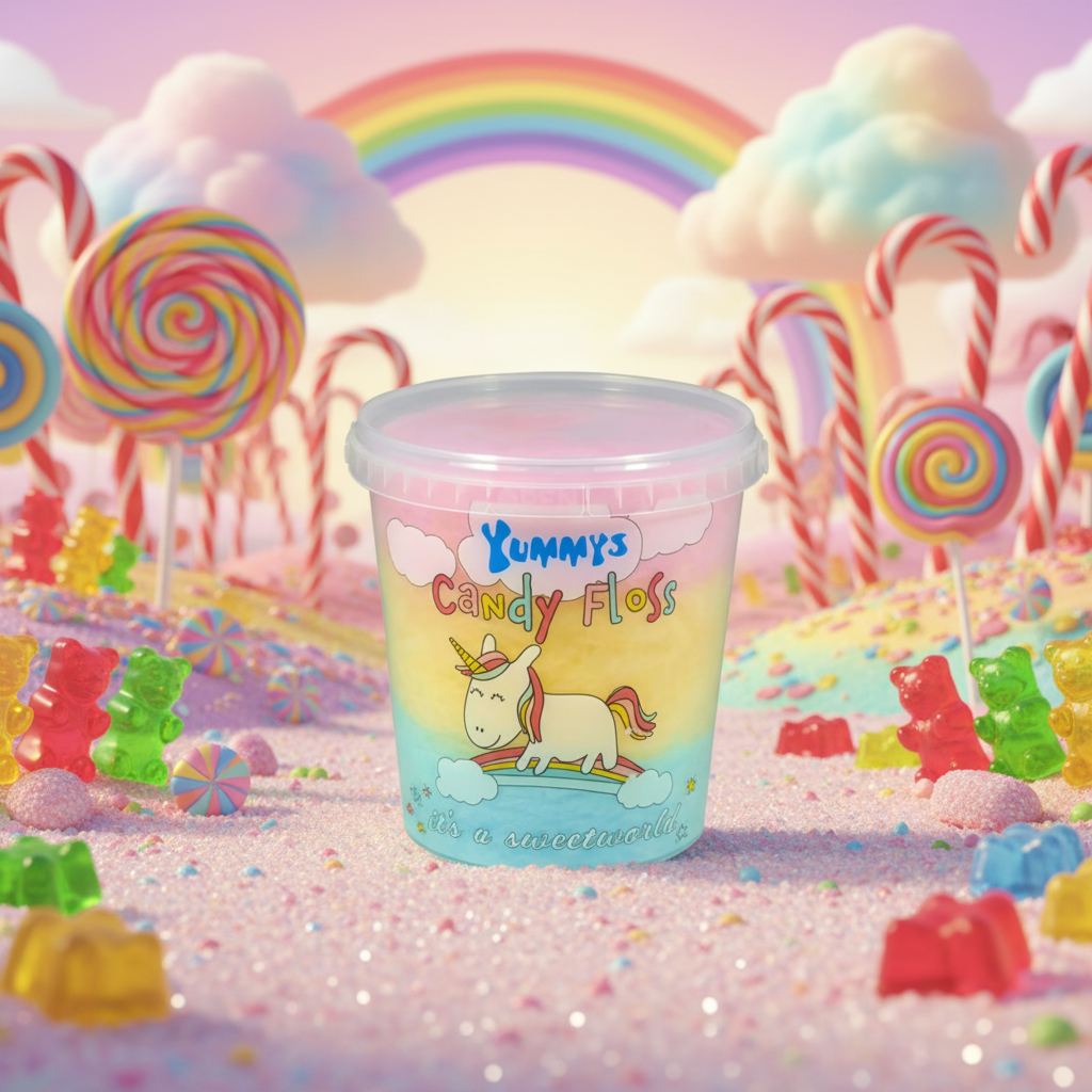 Yummys candy floss