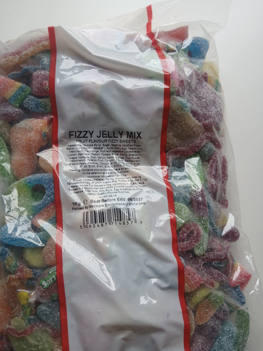 Fizzy jelly mix