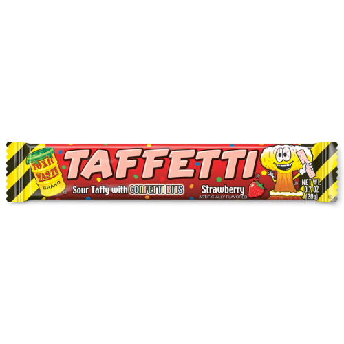 Toxic waste taffetti