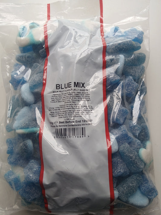 Blue fizzy mix