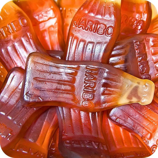 Haribo giant cola bottles